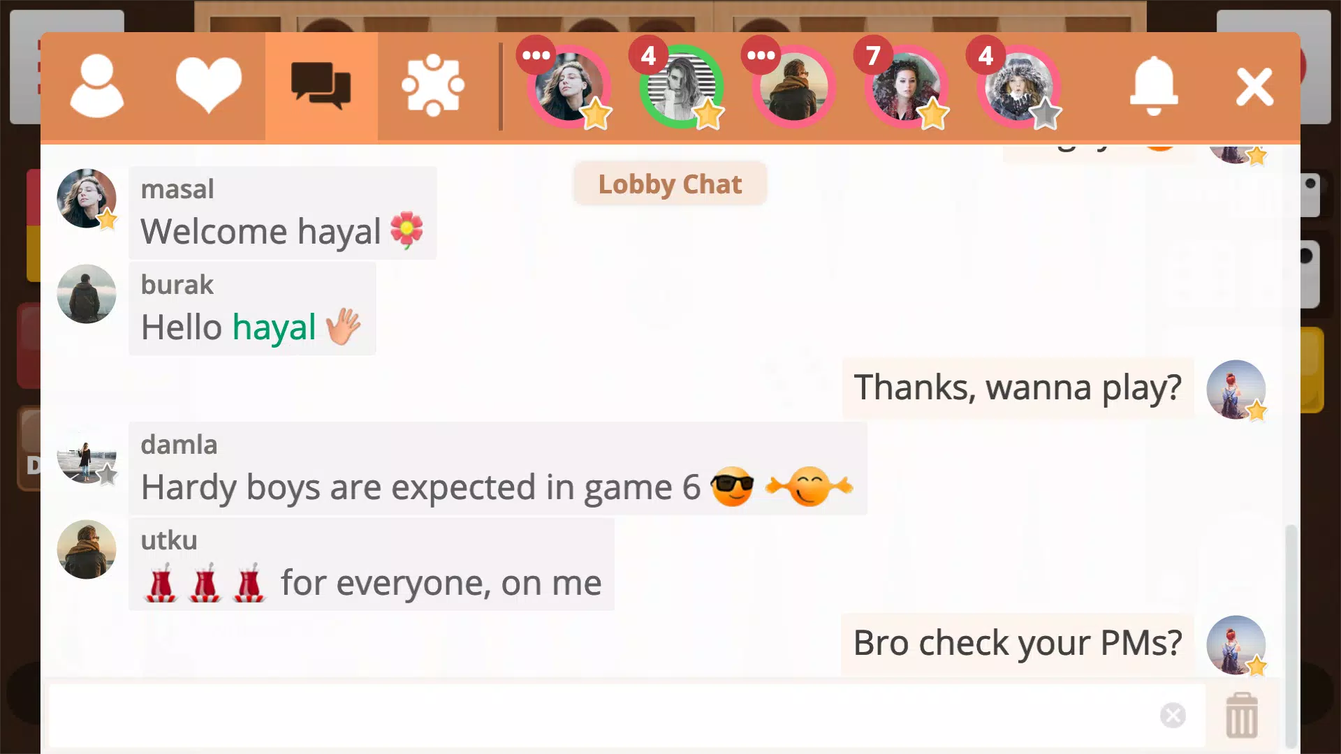 Backgammon Online Screenshots