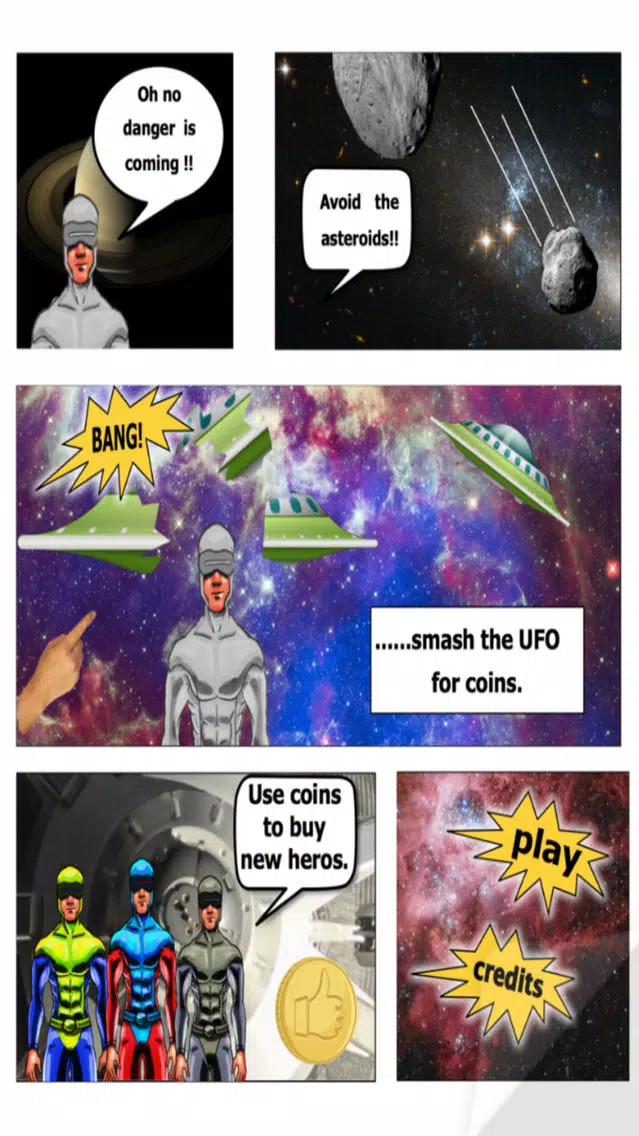 Screenshot di Space Dash