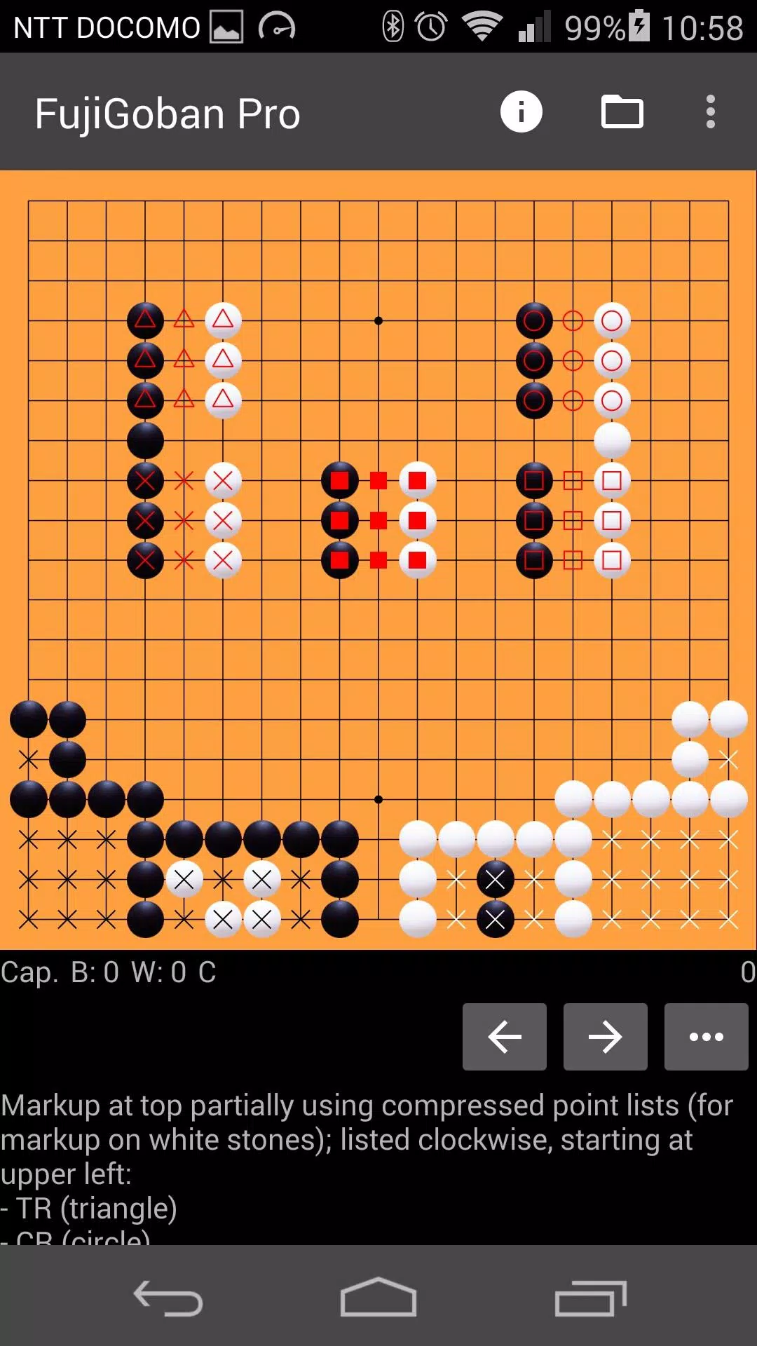 Capturas de tela do FujiGoban Free