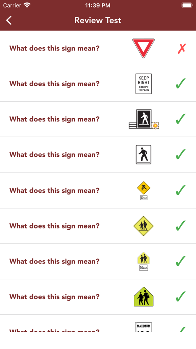 Alberta Driving Test Practice+ Screenshots