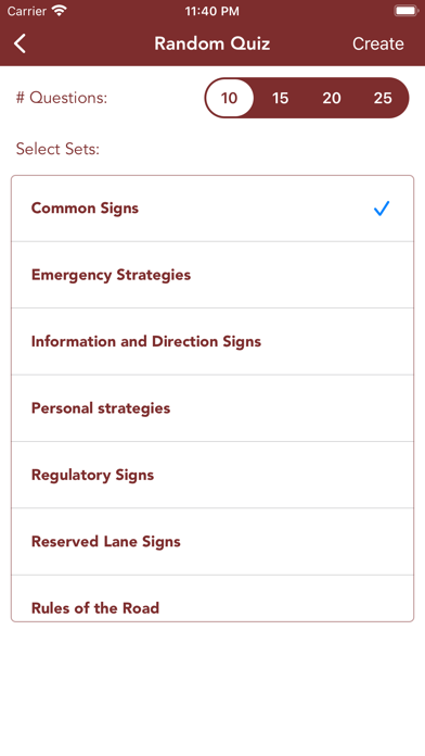 Alberta Driving Test Practice+ Screenshots