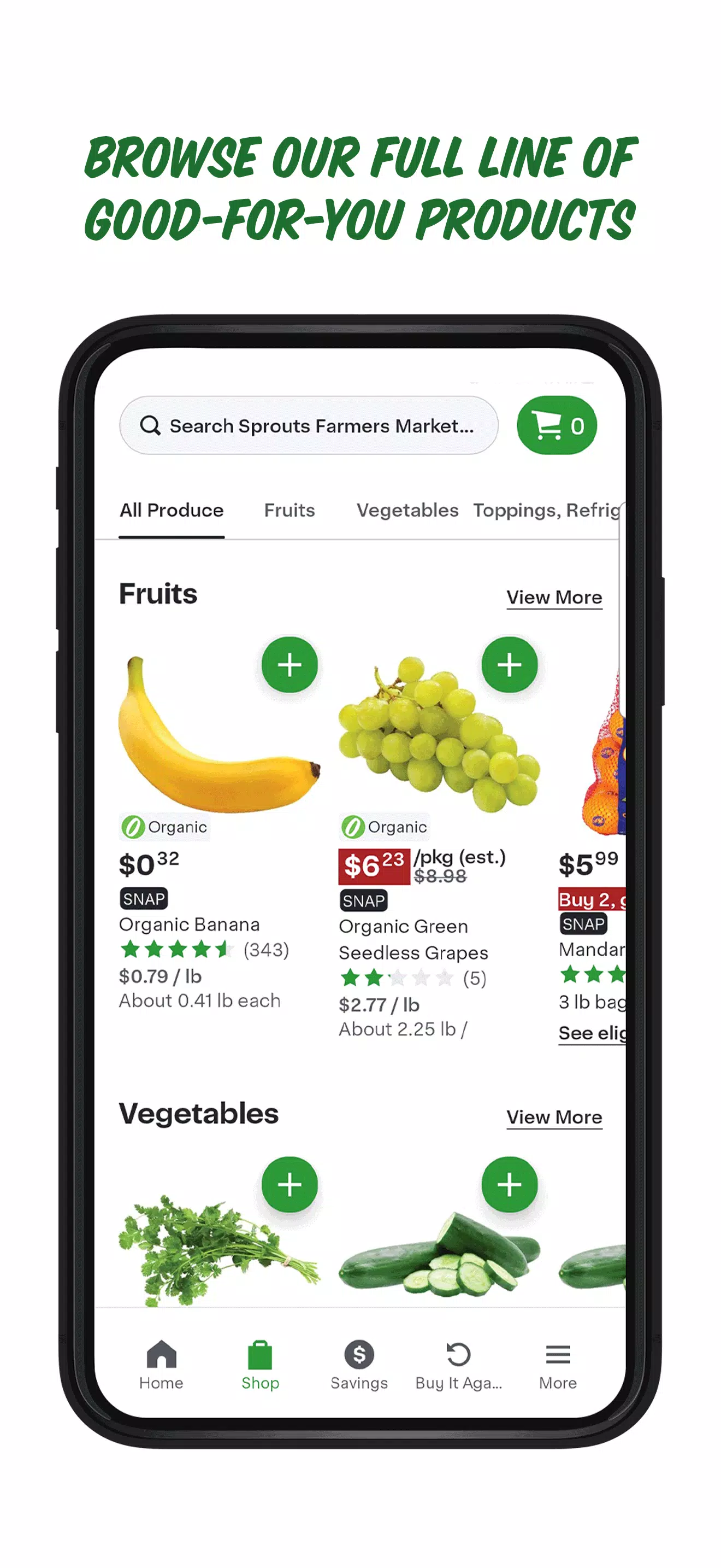 Sprouts Screenshots