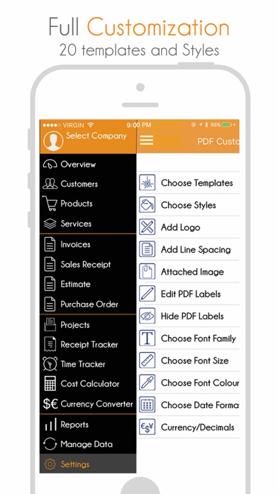 Invoice Manager: Create, Send Invoice and Estimate スクリーンショット