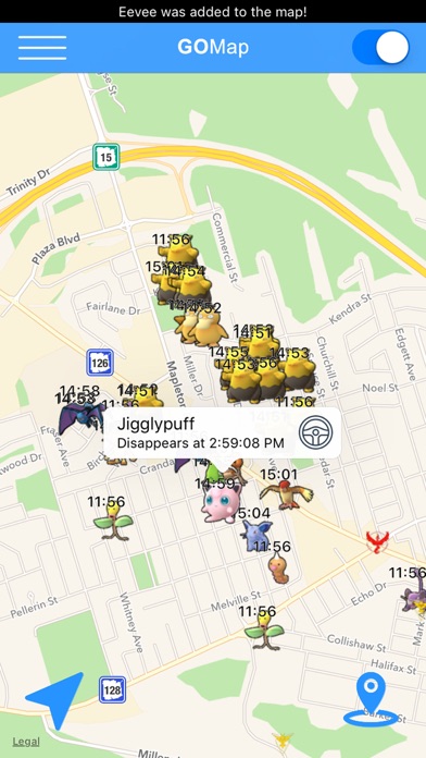 Live Radar - Maps and Notification for Pokémon GO应用截图