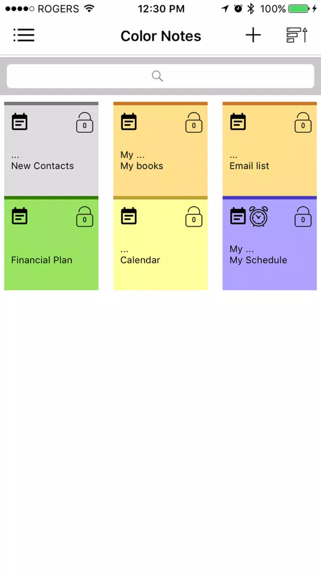 StickyNotes for iPhone and iPad Screenshots
