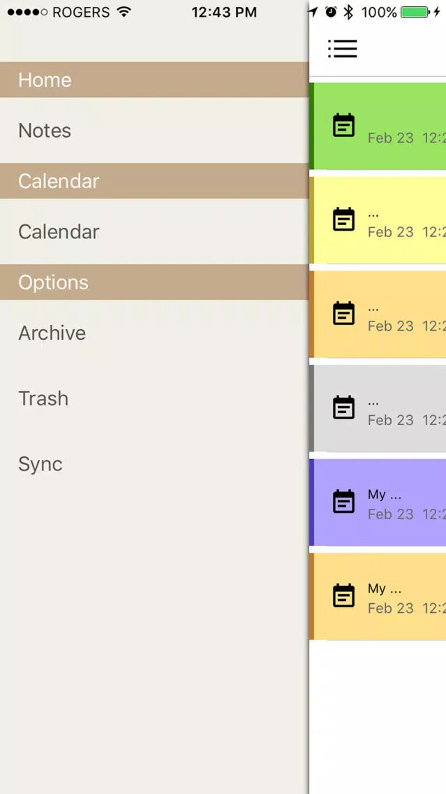 StickyNotes for iPhone and iPad Screenshots
