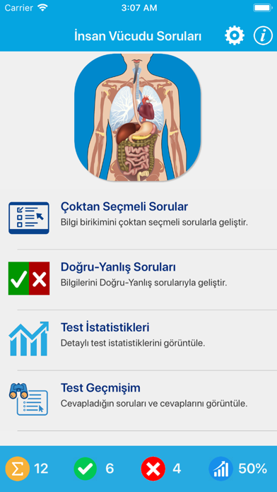 İnsan Vücudu Soruları Screenshots
