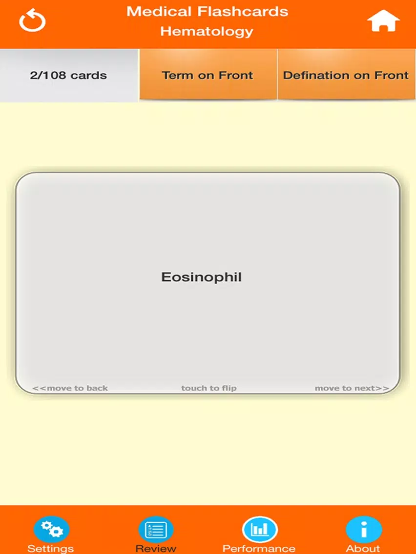 Medical Science : Hematology Quiz iPad Screenshots