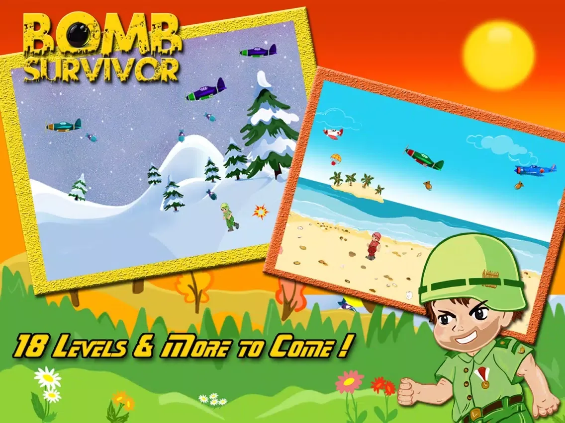 Bomb Survivor Lite iPad 应用截图