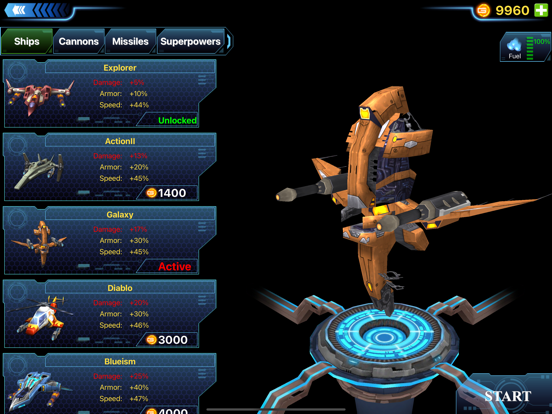 Space Pursuit iPad  سکرین شاٹس