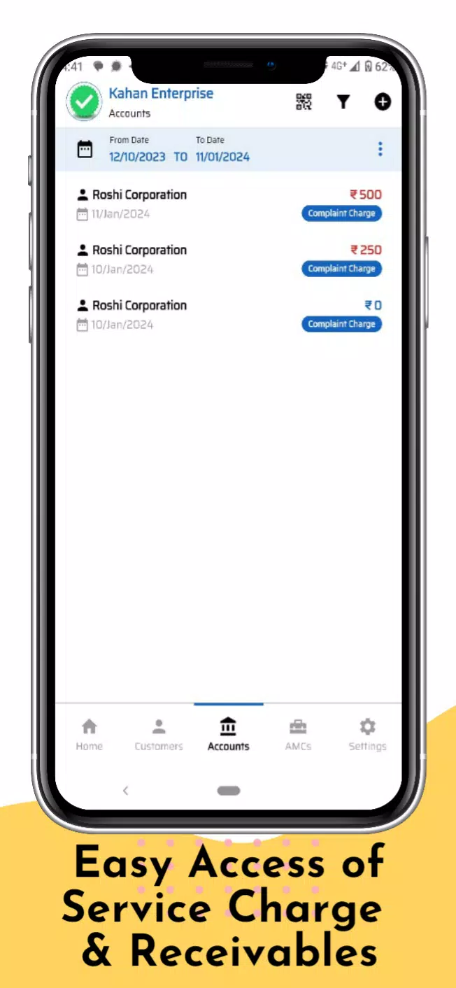 Any Service (AMC Management) Screenshots
