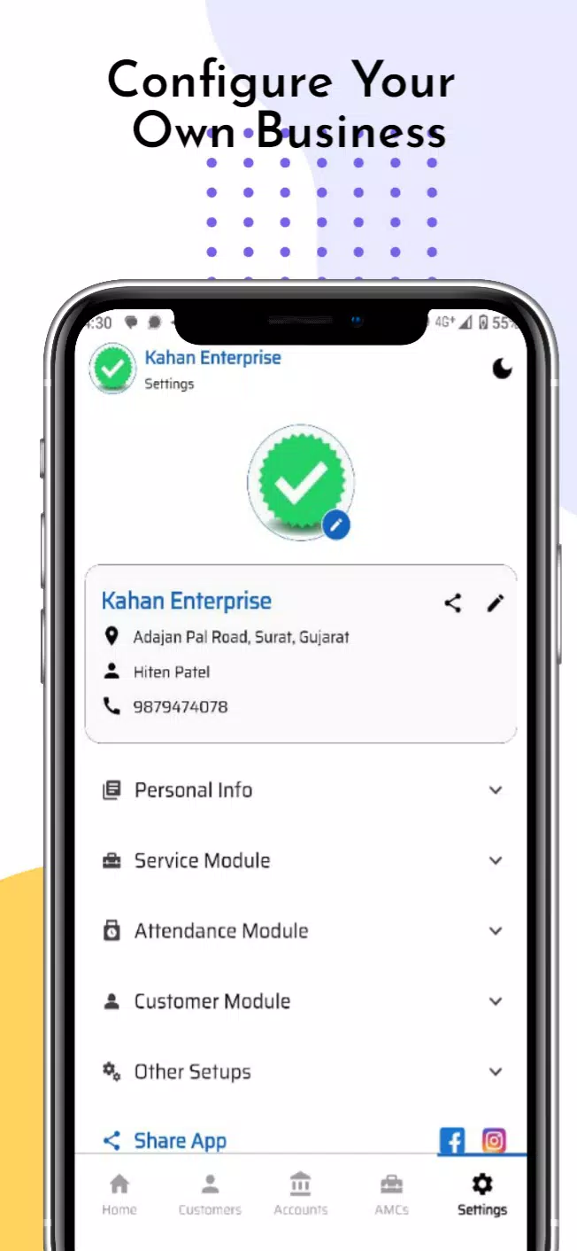 Any Service (AMC Management) Screenshots