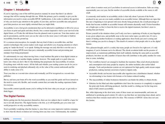 bookend iPad Screenshots