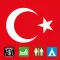 Leisuremap Turkey, Camping, Golf, Swimming, Car parks, and more