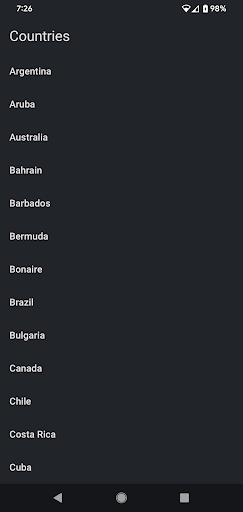 LiveATC for Android Screenshots