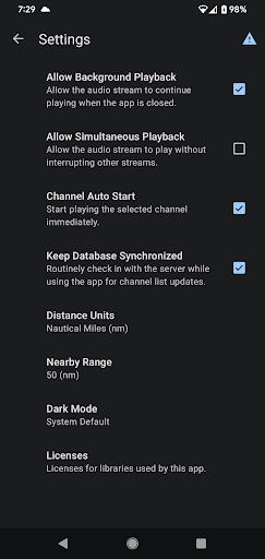 LiveATC for Android Screenshots