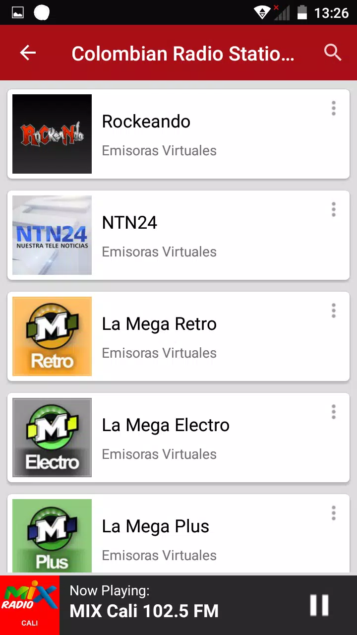 Captures d'écran de Colombia Radio Stations