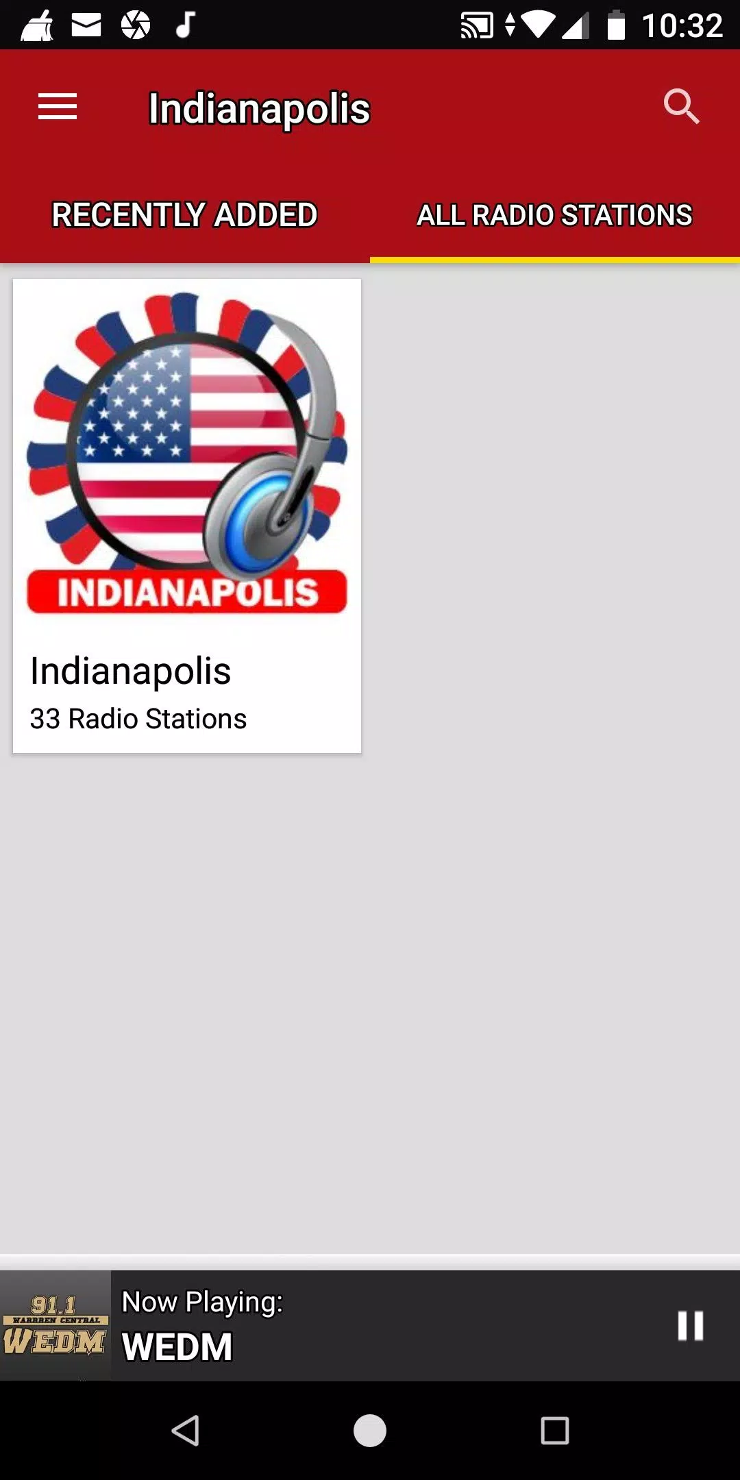 Indianapolis Radio Stations Screenshots