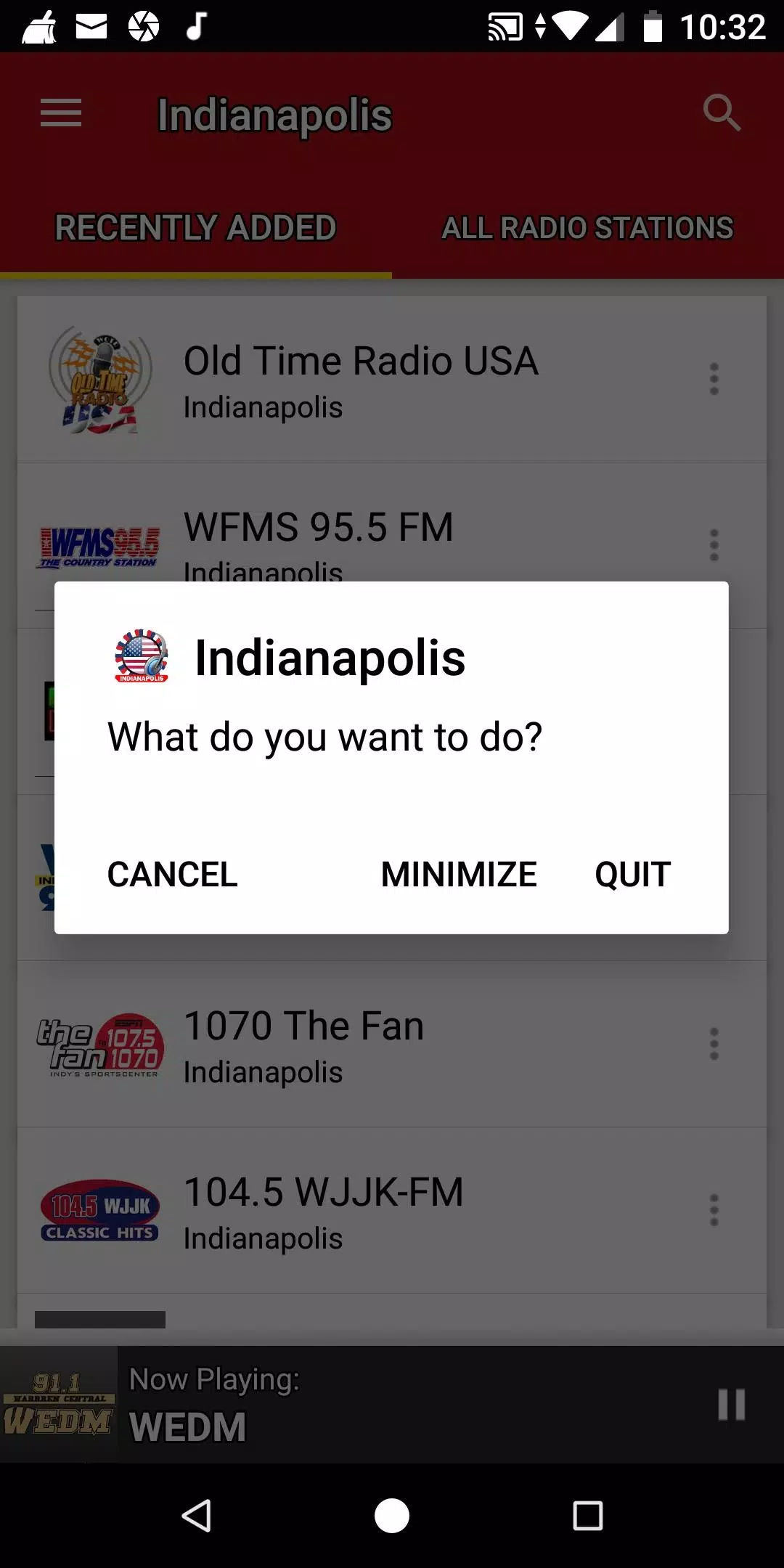 Indianapolis Radio Stations Screenshots