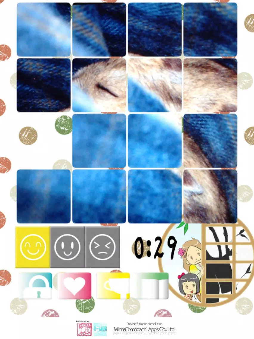 AR 16 Puzzle Z - Let's make your own puzzle with your friend's pics! iPad Screenshots