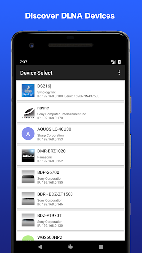 DMS Explorer (DLNA Player) Screenshots