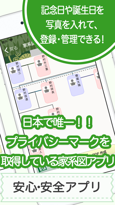 家系図 by 名字由来net 日本No.1 150万人应用截图