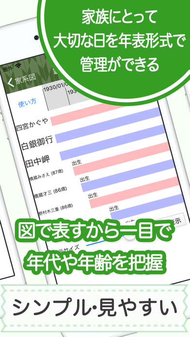 家系図 by 名字由来net 日本No.1 150万人应用截图