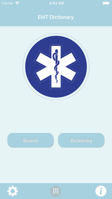 EMT Dictionary Screenshots