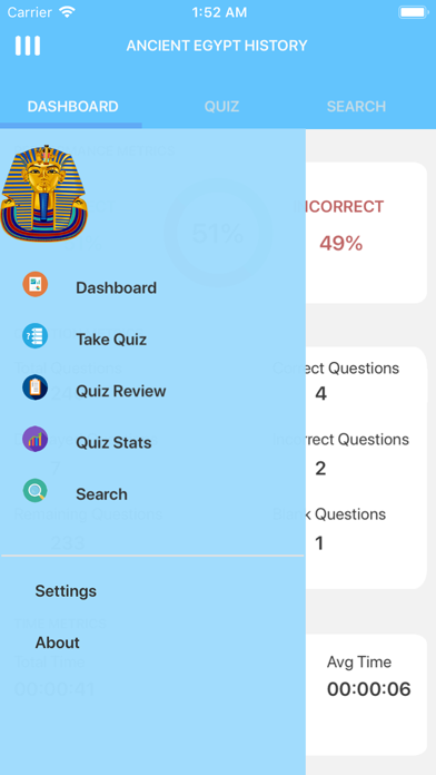 Ancient Egypt Quizzes Screenshots
