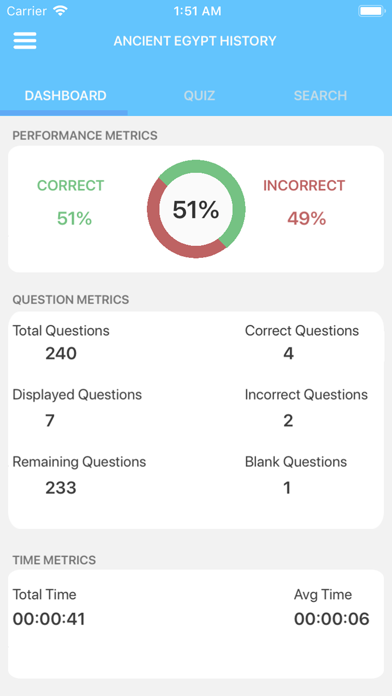 Ancient Egypt Quizzes Screenshots