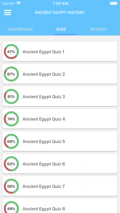 Ancient Egypt Quizzes Screenshots