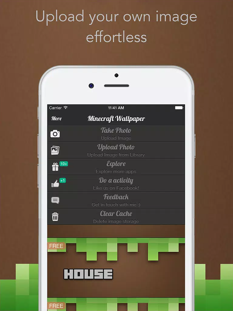 Wallpaper for Minecraft Free (unofficial) - Tips and Tricks, Skins and Community iPad Screenshots