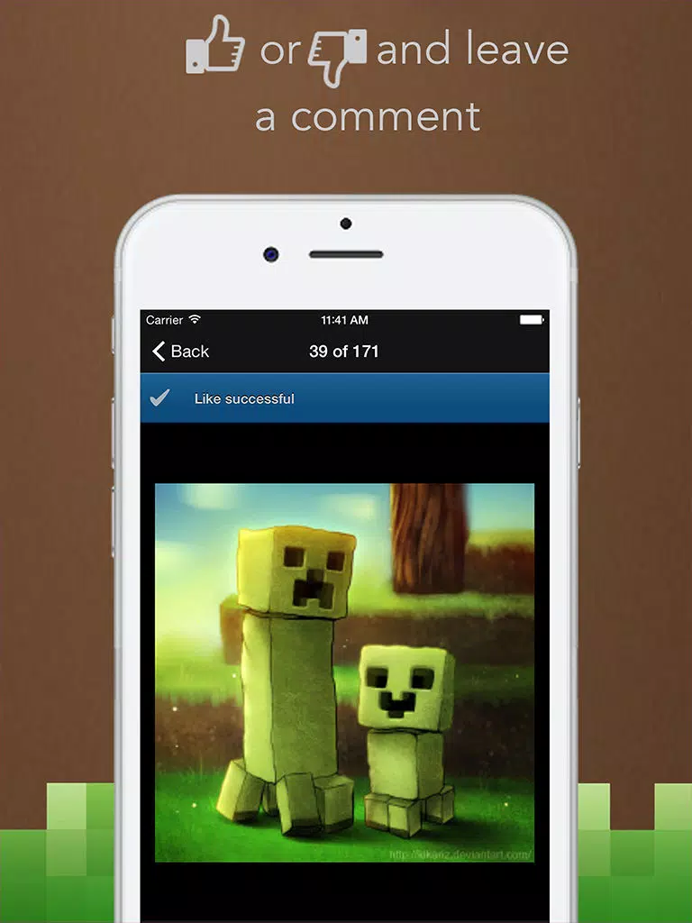 Wallpaper for Minecraft Free (unofficial) - Tips and Tricks, Skins and Community iPad Screenshots