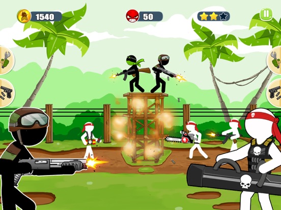 Stickman Army : The Resistance iPad  स्क्रीनशॉट
