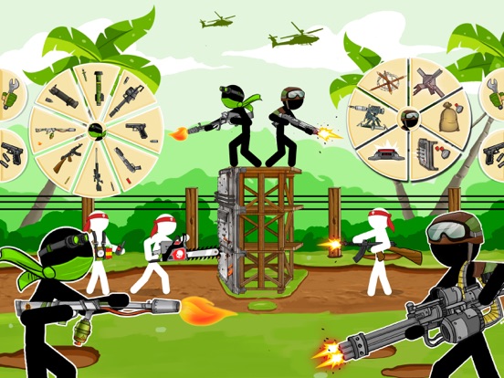 Stickman Army : The Resistance iPad  स्क्रीनशॉट
