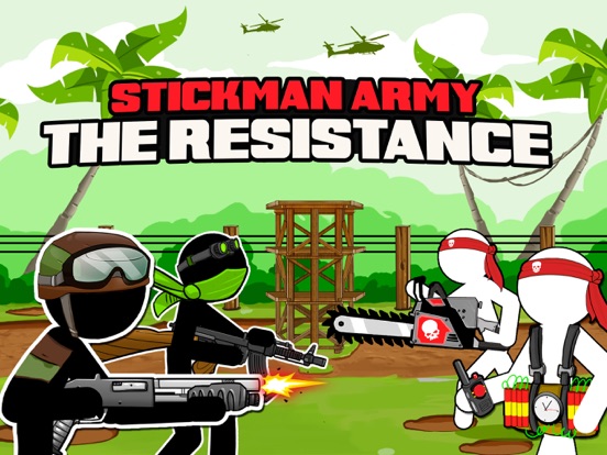 Stickman Army : The Resistance iPad  स्क्रीनशॉट