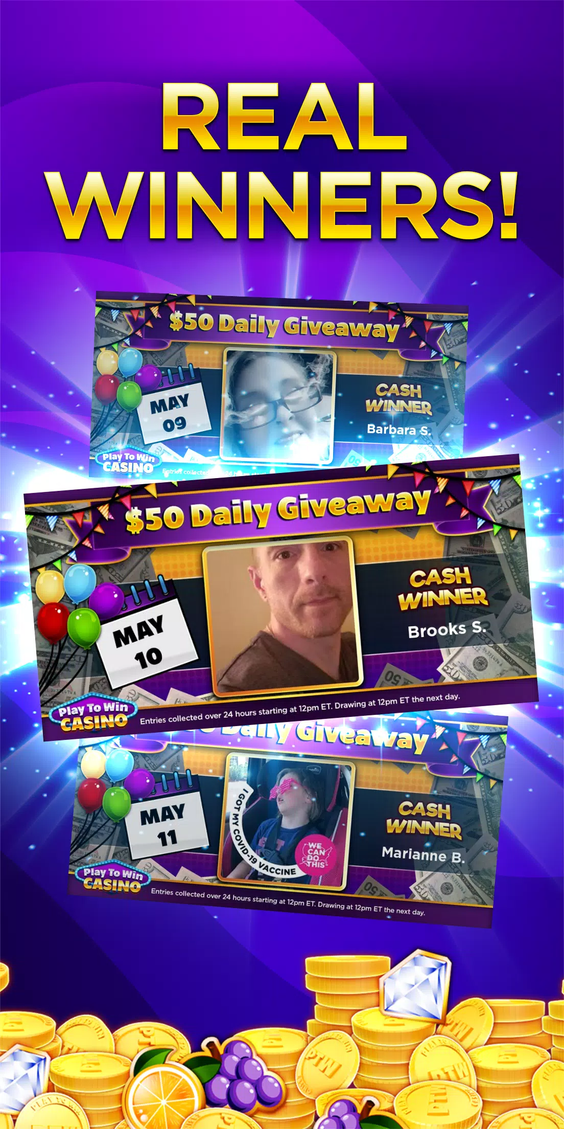 Play To Win: Real Money Games Screenshots