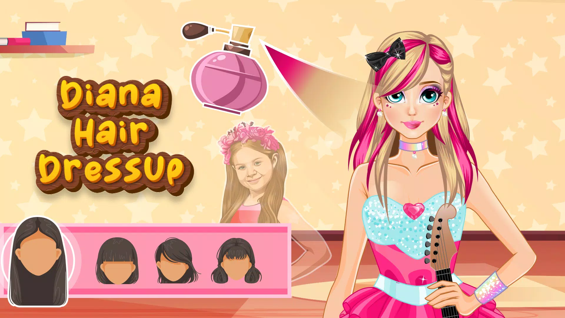 Diana Make Up - Dress Up Game Screenshots