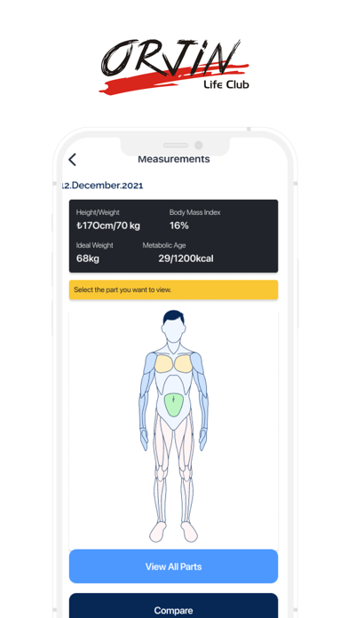 Orjin Fitness Screenshots