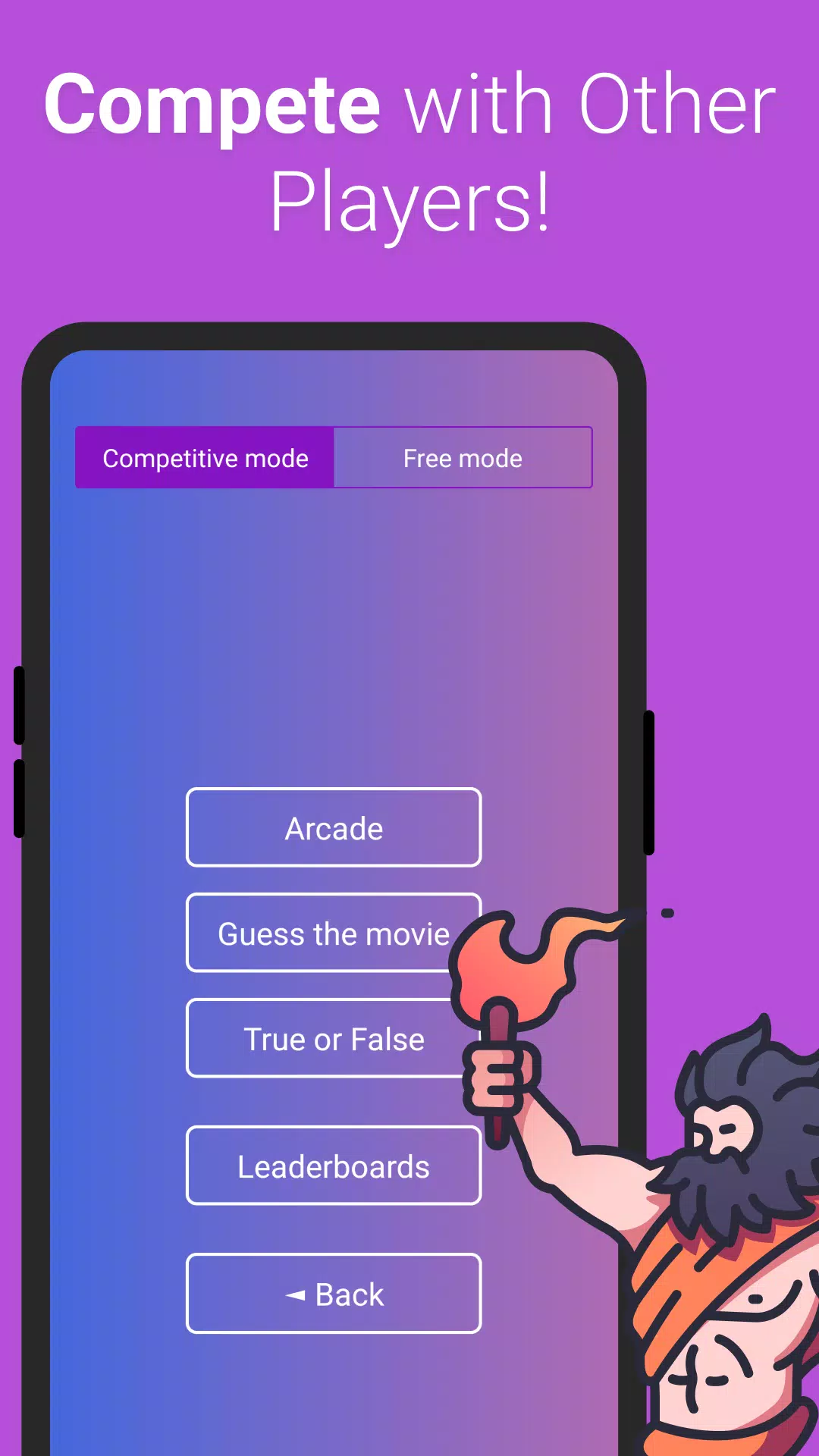 Guess the Movie — Quiz Game Screenshots