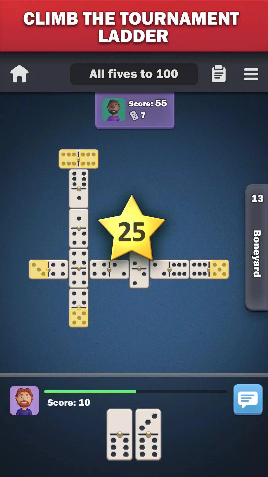 Dominoes online - play Domino!應用截圖