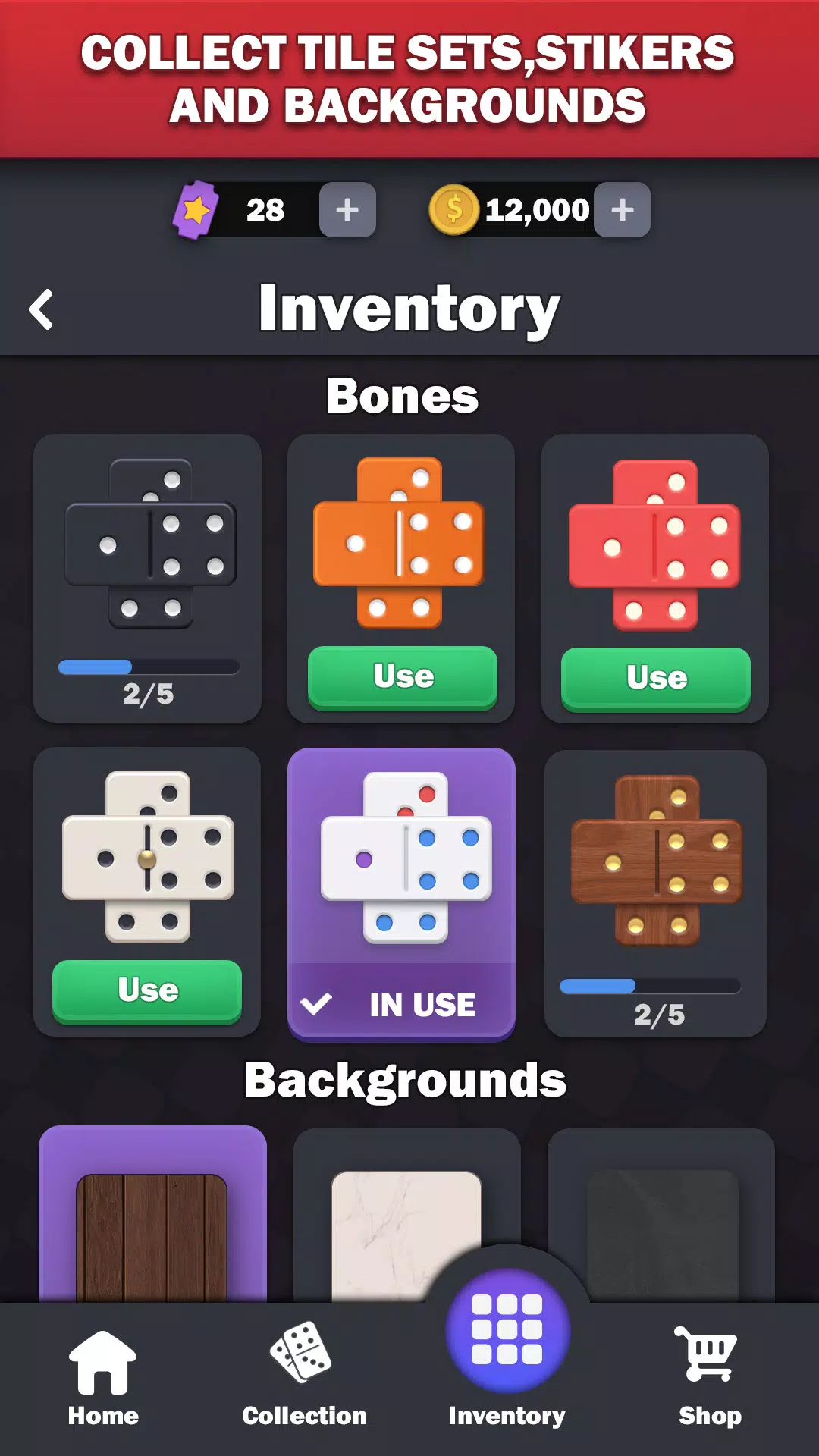 Dominoes online - play Domino!應用截圖