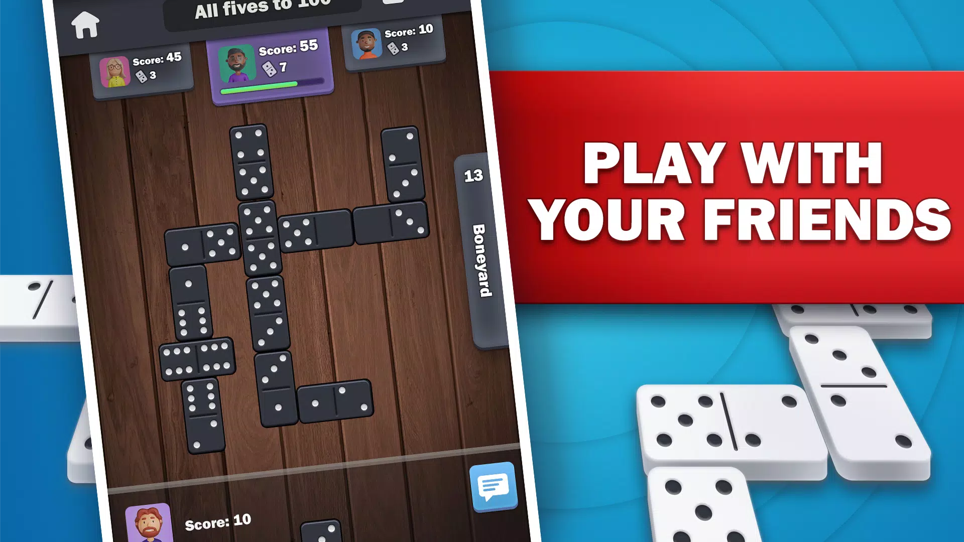 Dominoes online - play Domino!應用截圖