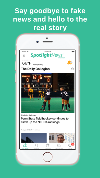 Spotlight News Ekran Görüntüleri