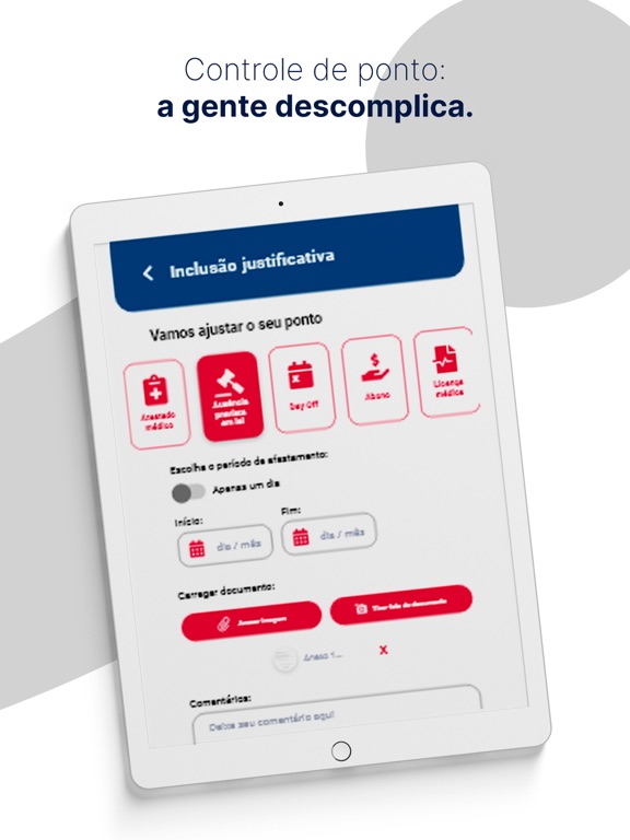TWO - Controle de Ponto iPad Screenshots