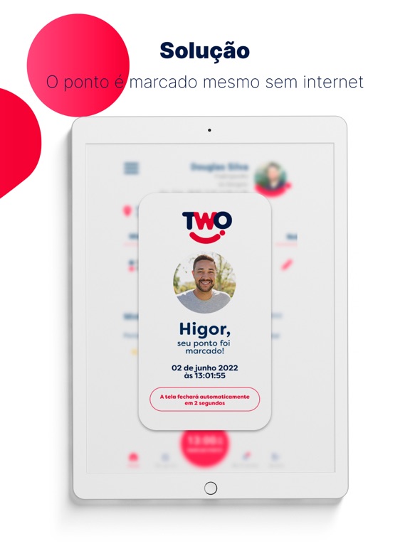 TWO - Controle de Ponto iPad Screenshots