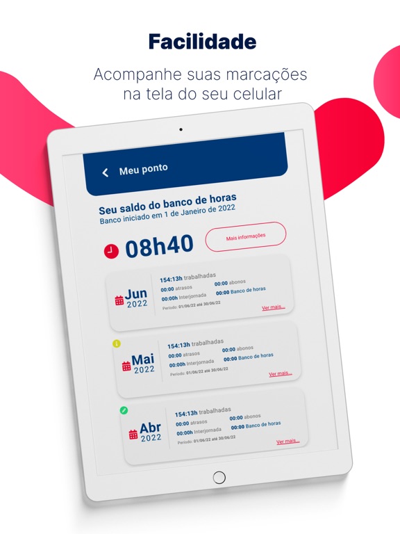 TWO - Controle de Ponto iPad Screenshots