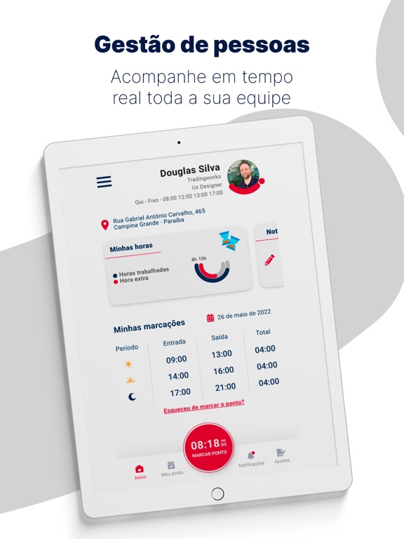 TWO - Controle de Ponto iPad Screenshots