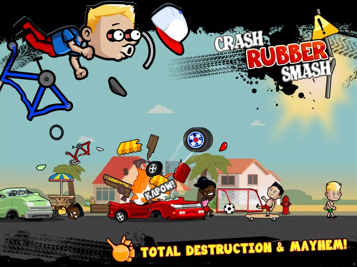 Crash Rubber Smash iPad  Screenshots