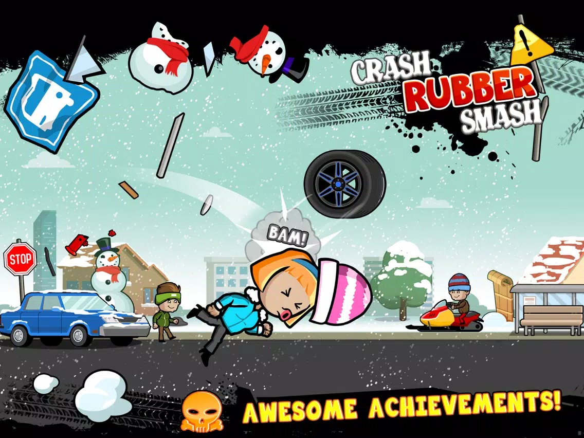 Crash Rubber Smash iPad  Screenshots